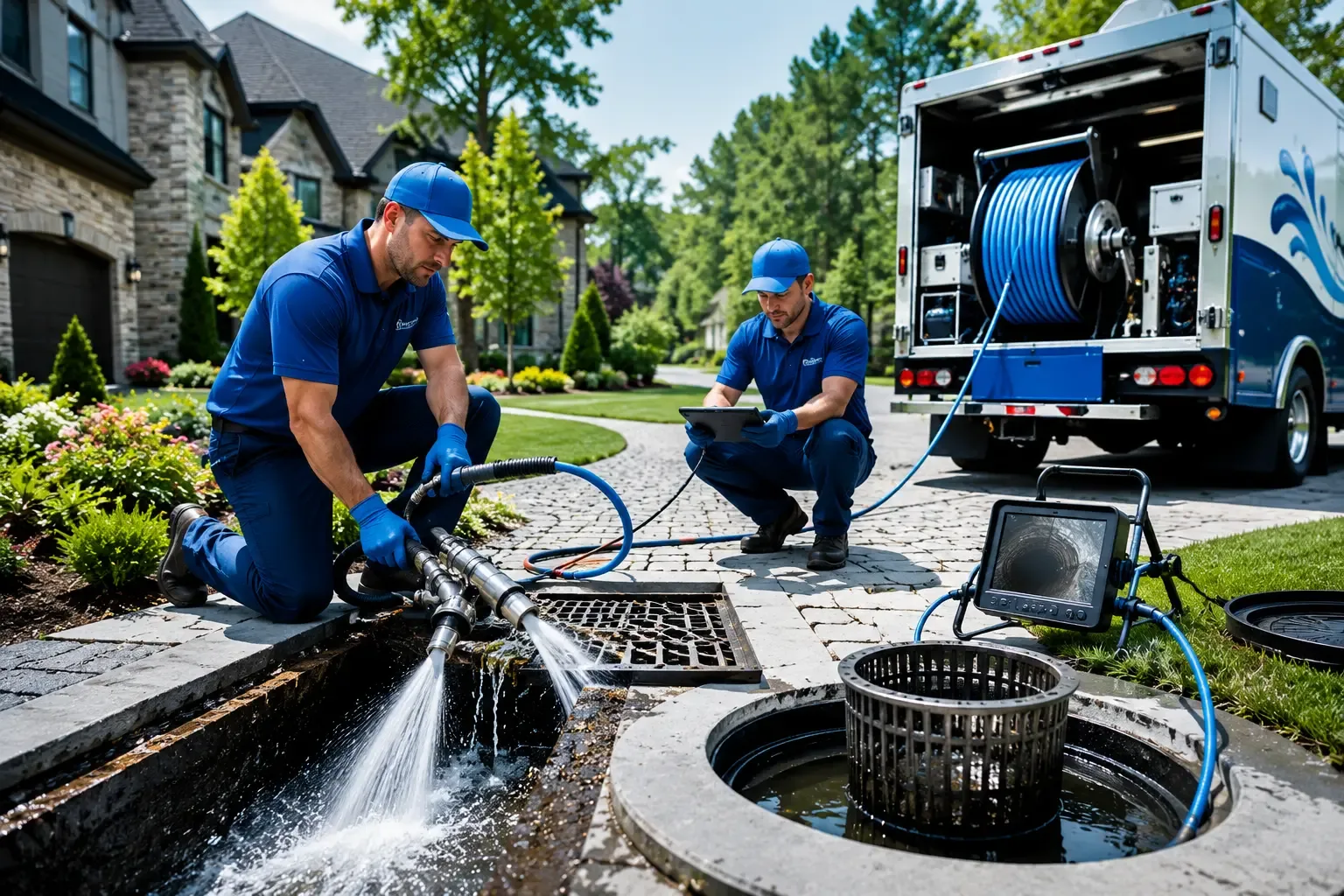 Local outdoor drain cleaning professionals in Mcandrews, KY